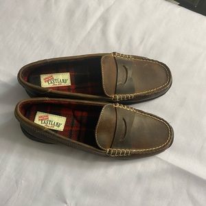 Women eastland leather penny loafer